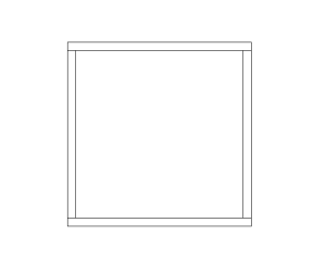 Voorbeeldprijs voor een vast raamkozijn