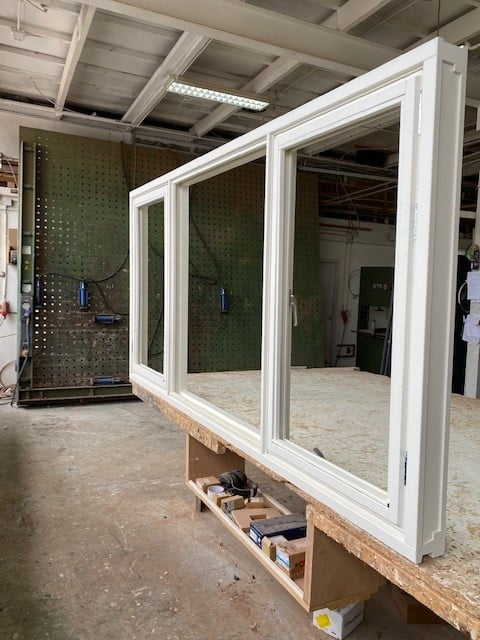 Openslaande ramen van hout