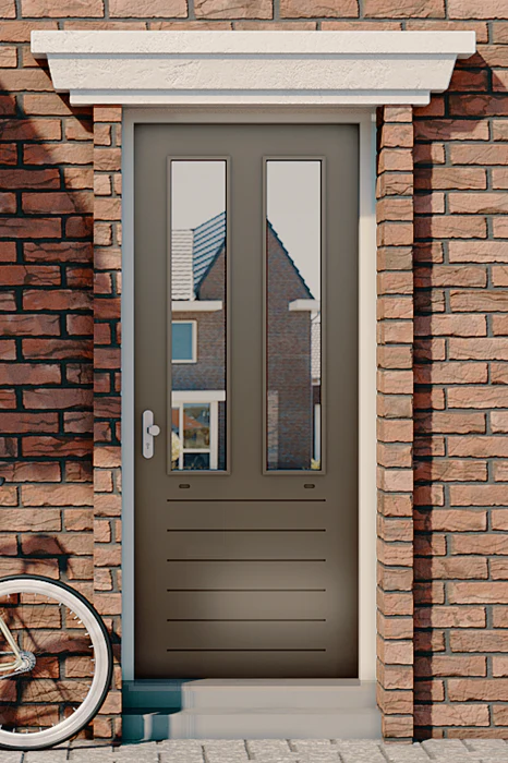 Houten achterdeur Zuiderveld